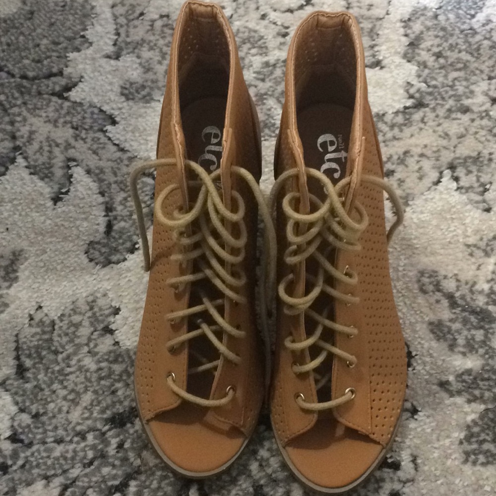 Rue21 Lace-up Booties